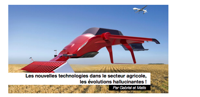 « Entre hier et demain…bah c&rsquo;est presque aujourd&rsquo;hui », le fanzine des 1ères PRO CGEA du lycée agricole de Venours